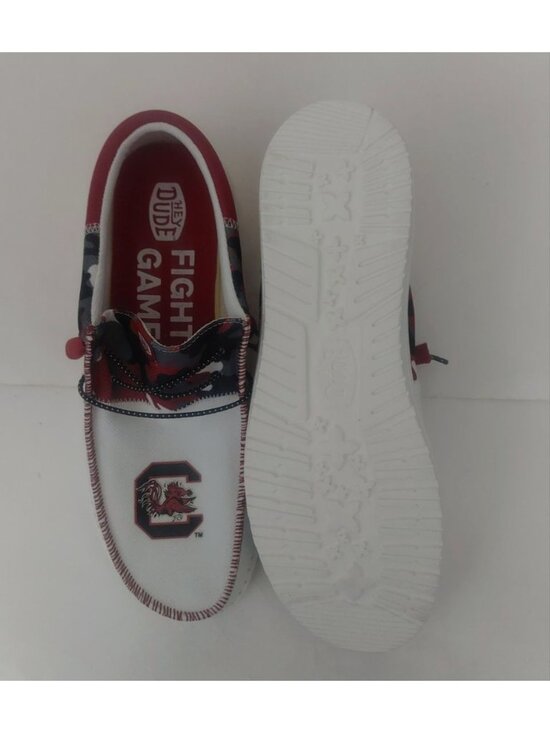 Hey Dude Wally Mens Size 15 South Carolina Gamecocks Casual Slip On Shoes Loafer main image 10